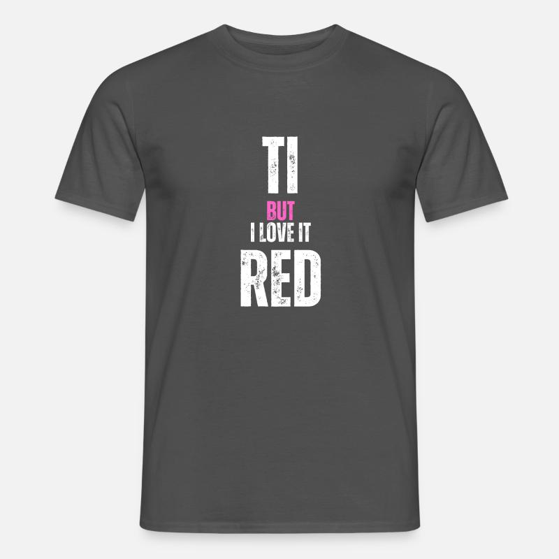 Die Eltern sind müde - Männer T-Shirt - Anthrazit