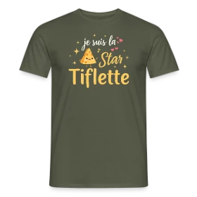 Maquette de T-shirt homme « Onze - L'Élégance du Chiffre » à imprimer et personnaliser