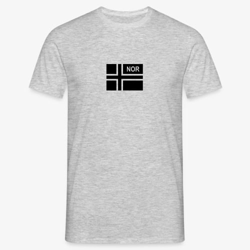 Norsk taktisk flagga Norge - NOR (vänster) - T-shirt herr