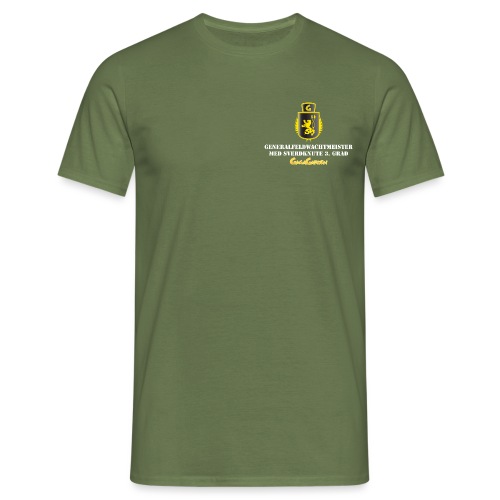 GagaGarden Generalfeldwachtmeister med sverdknute - T-skjorte for menn