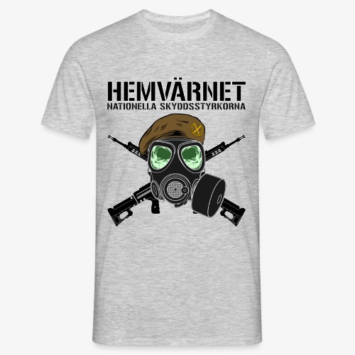 Hemvärnet - Skyddsmask 90 + Ak 4C - T-shirt herr
