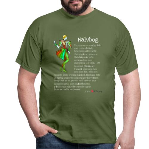 Halvbög - T-shirt herr