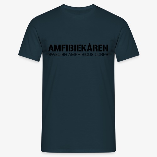 Amfibiekåren -Swedish Amphibious Corps - T-shirt herr