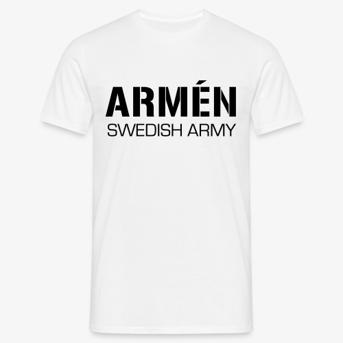 ARMÉN -Swedish Army - T-shirt herr