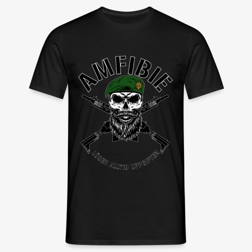AMFIBIE - Korslagda Ak 5C - T-shirt herr