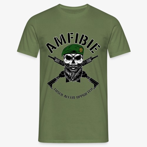 AMFIBIE - Korslagda Ak 5C - T-shirt herr