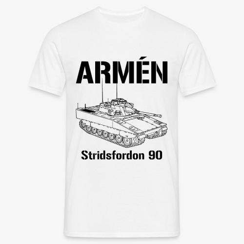 Armén Stridsfordon 9040 - T-shirt herr
