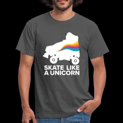 skate like a unicorn - T-shirt Homme
