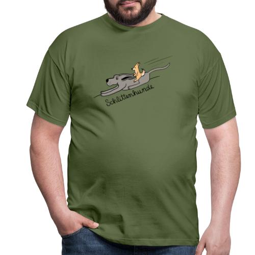 Schlittenhunde - Männer T-Shirt