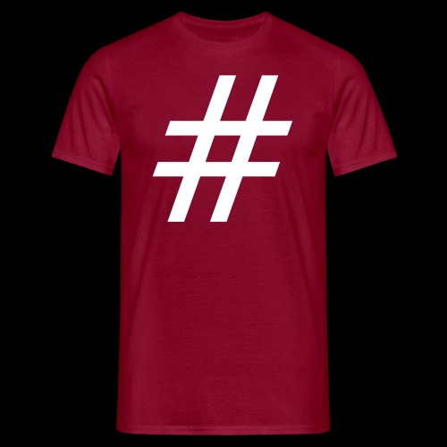 Hashtag Team - Männer T-Shirt