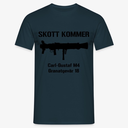 SKOTT KOMMER - KLART BAKÅT - SWE Flag - T-shirt herr