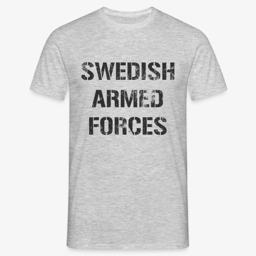 SWEDISH ARMED FORCES Rugged + SWE Flag - T-shirt herr