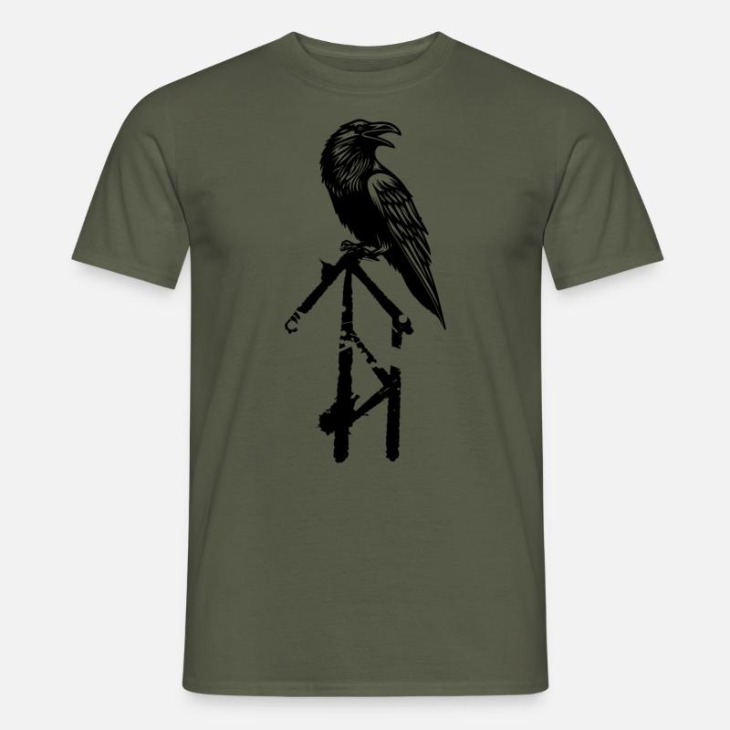 Celtic Irland Keltisch Knoten Muster Baum - Männer T-Shirt - Militärgrün
