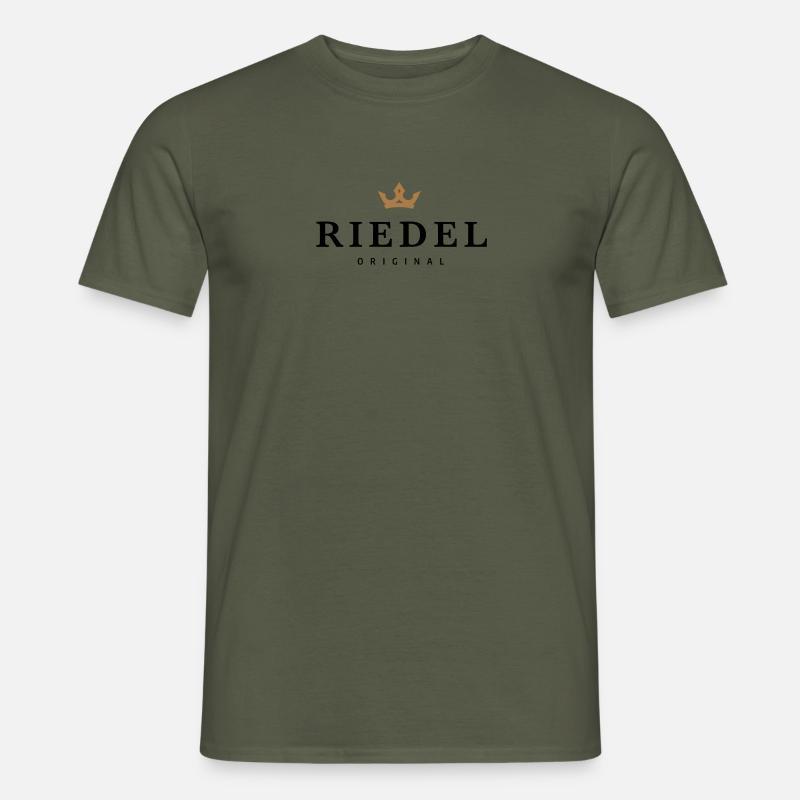 Riedel - Männer T-Shirt - Militärgrün