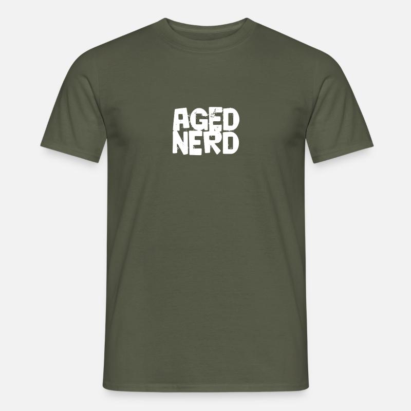 NERD-TECH-GURU - Männer T-Shirt - Militärgrün