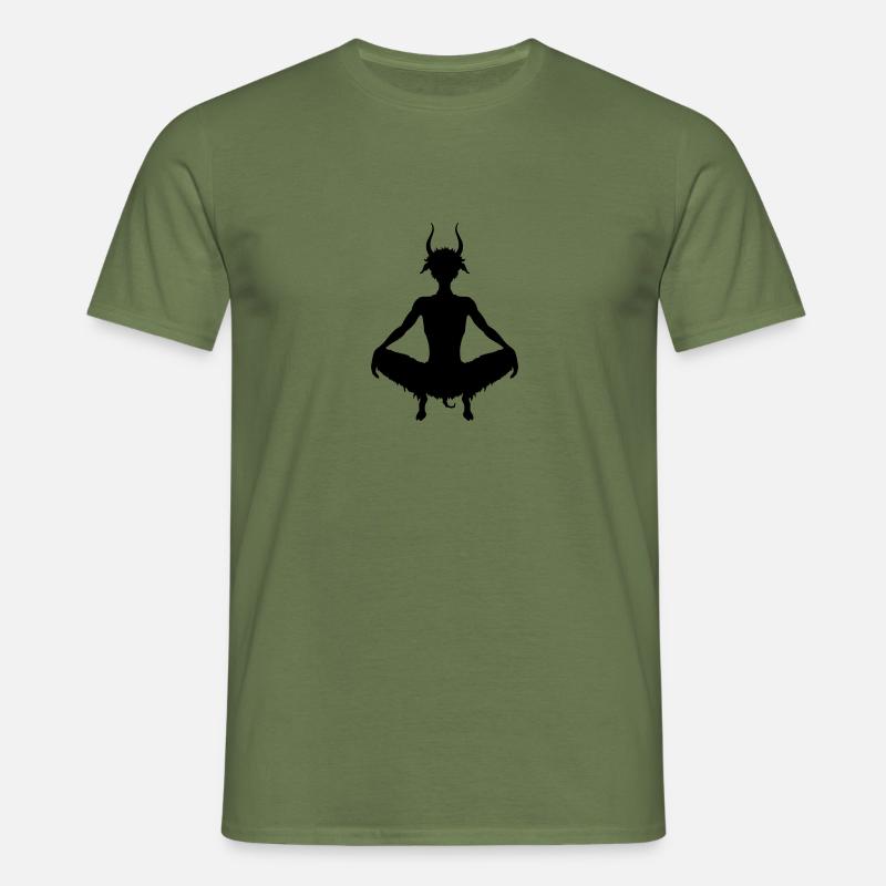 devil - Männer T-Shirt - Militärgrün