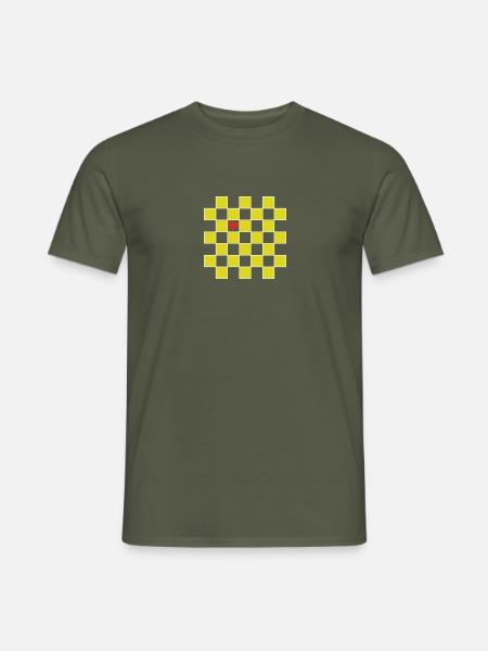 Die Liebe im Innern - Männer T-Shirt - Militärgrün