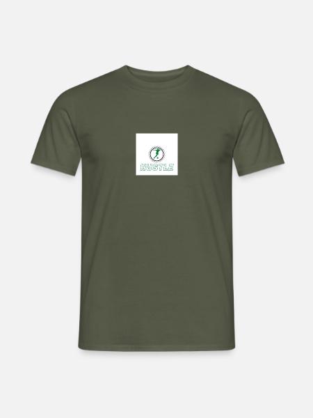 Hustle grün - Männer T-Shirt - Militärgrün