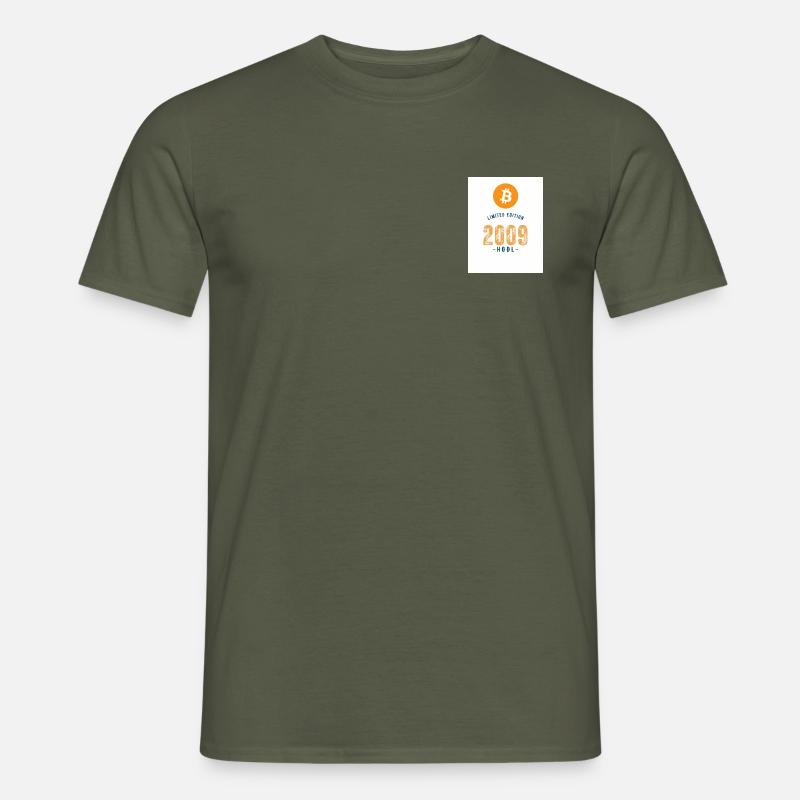2009 Bitcoin fixes this - Men’s T-shirt - military green
