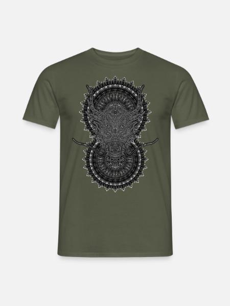 2024 Kaleidoscope Dragon 56 - Men's T-Shirt - military green