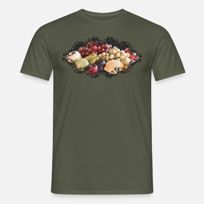 Fruity - Männer T-Shirt - Militärgrün