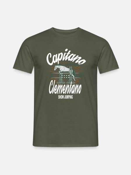 Capitano Showjump - Männer T-Shirt - Militärgrün