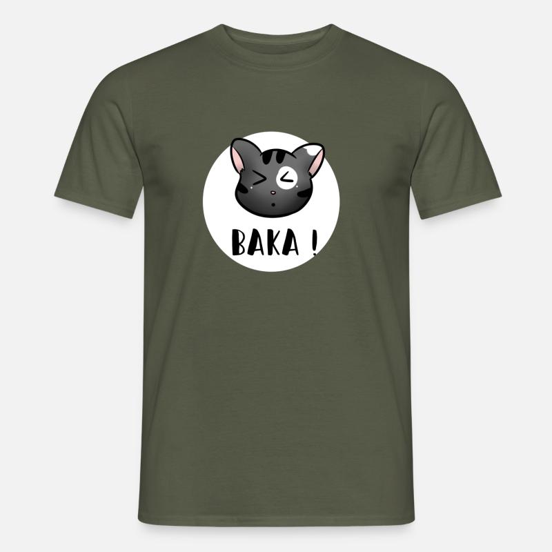 Baka - Männer T-Shirt - Militärgrün