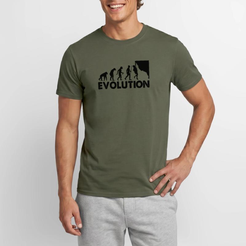 Climbing Evolution Escalade T-shirt homme