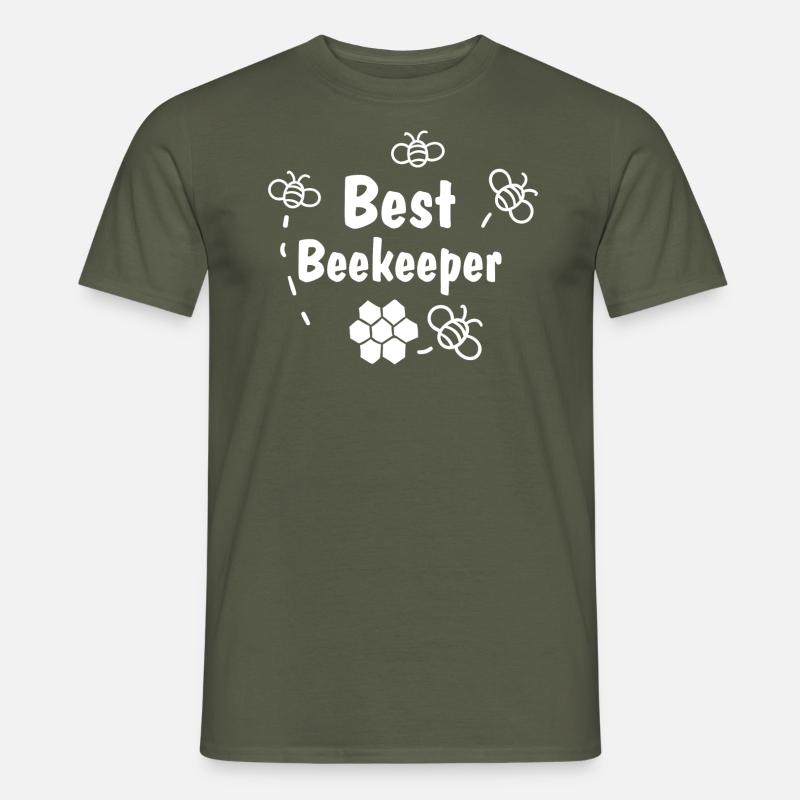 Bester Imker - Männer T-Shirt - Militärgrün