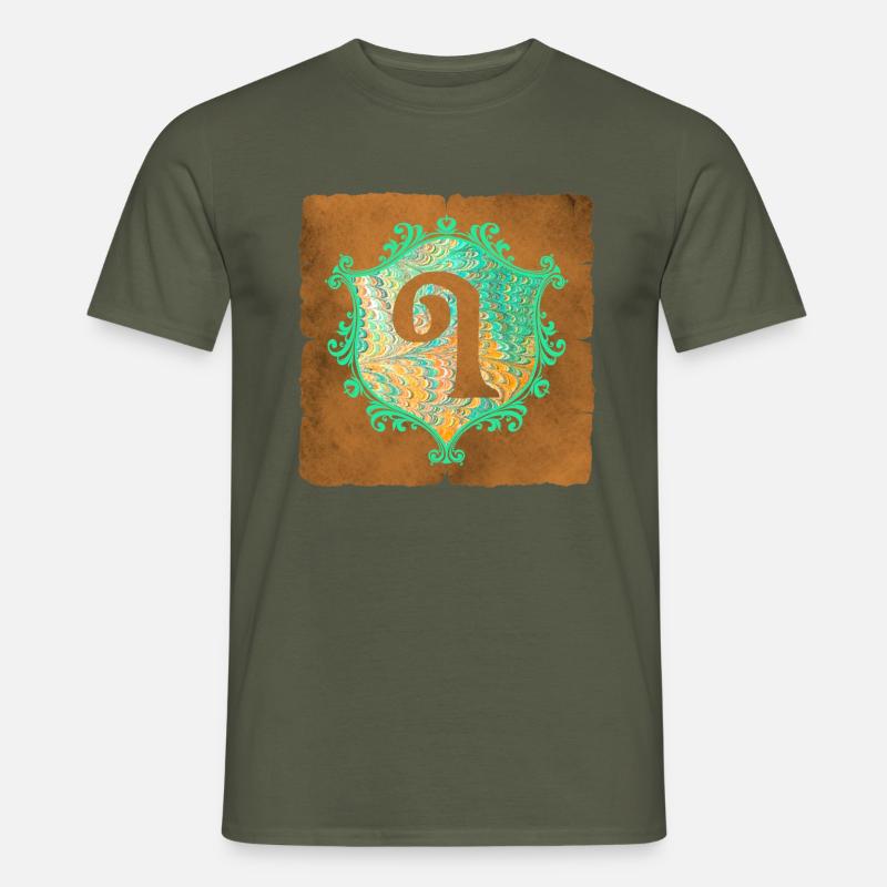 e 36 i - Männer T-Shirt - Militärgrün