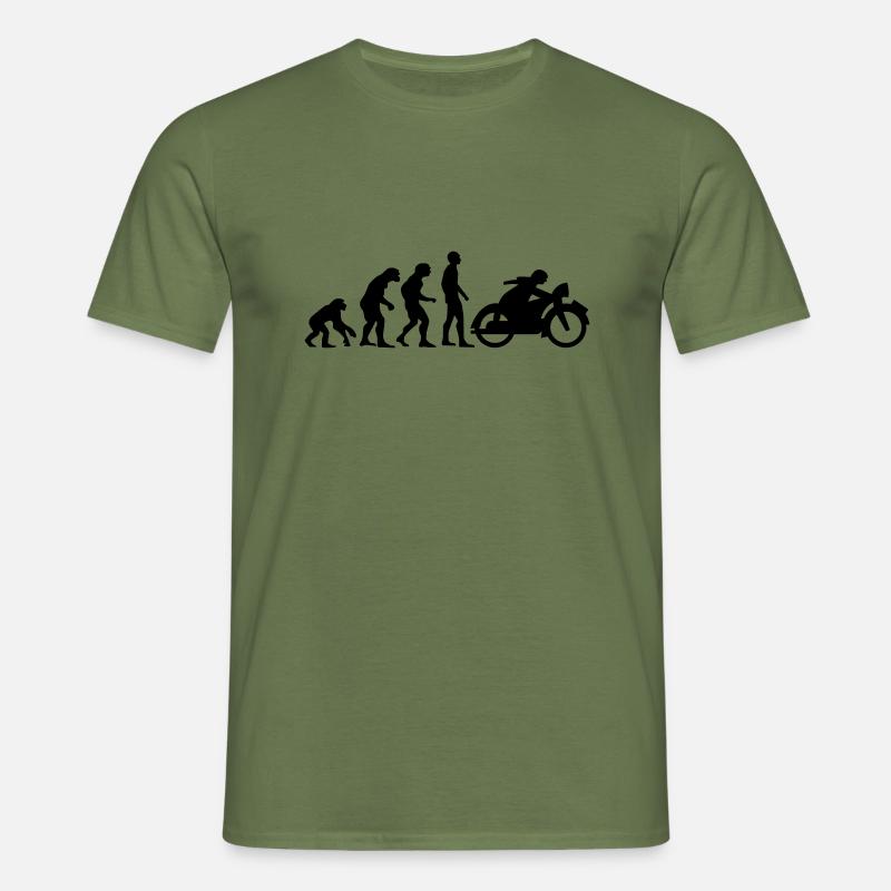 motor evolutionary 1 - Men's T-Shirt - military green