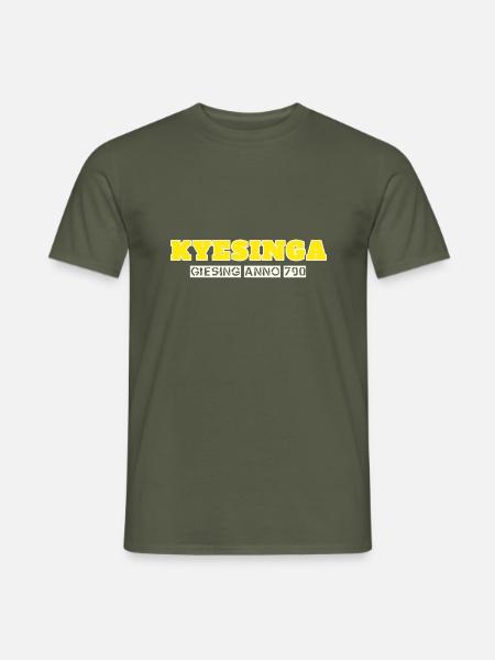 Kyesinga giesing anno 790 München - Männer T-Shirt - Militärgrün