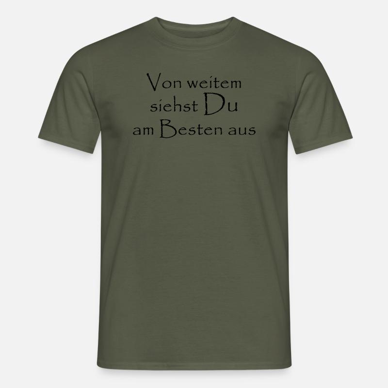 Kompliment - Männer T-Shirt - Militärgrün