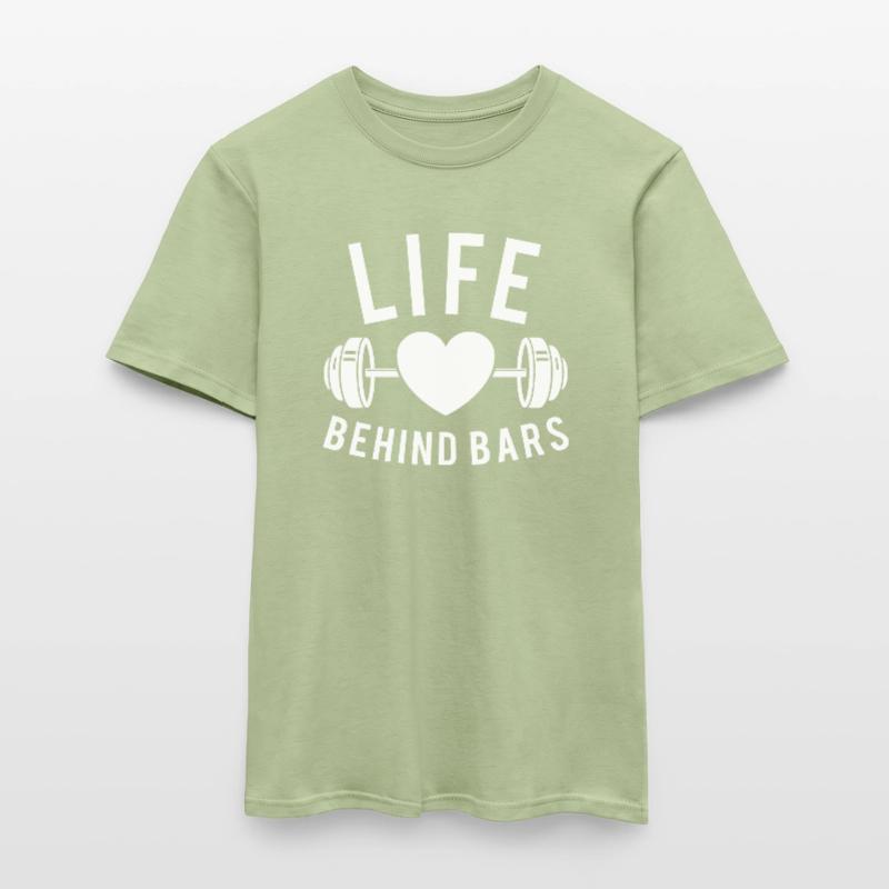 Leben hinter Gittern - Lifting Passion Workout Männer T-Shirt