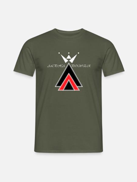 Alpha Power - Männer T-Shirt - Militärgrün