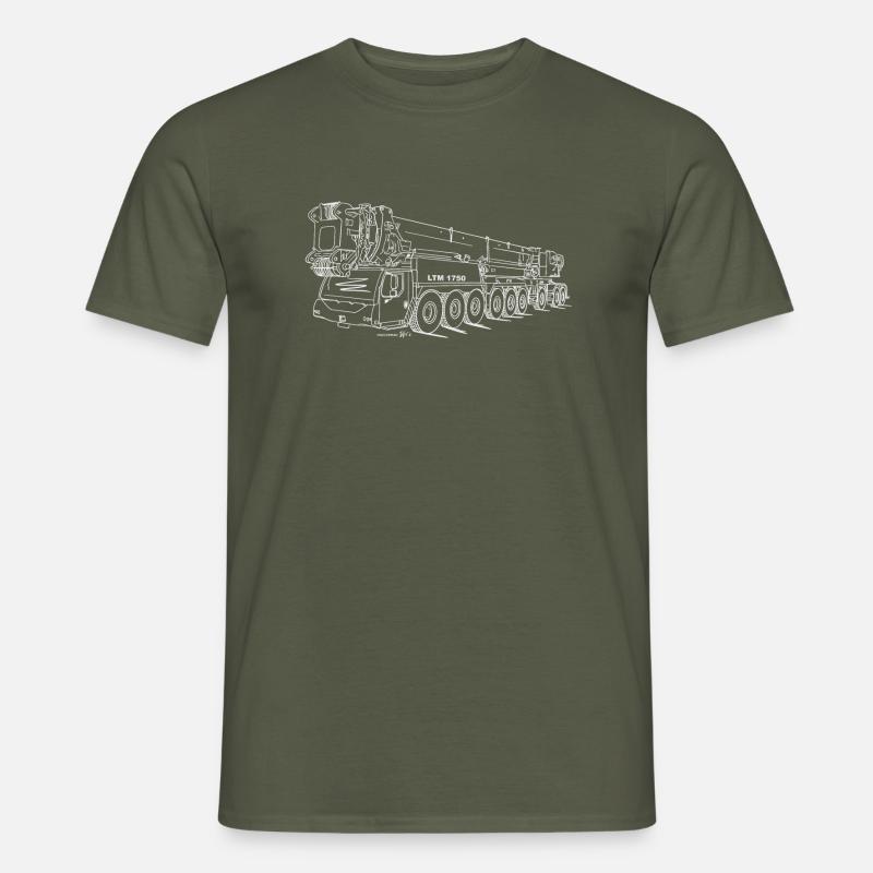 LTM 1750/9.1 Hell - Männer T-Shirt - Militärgrün