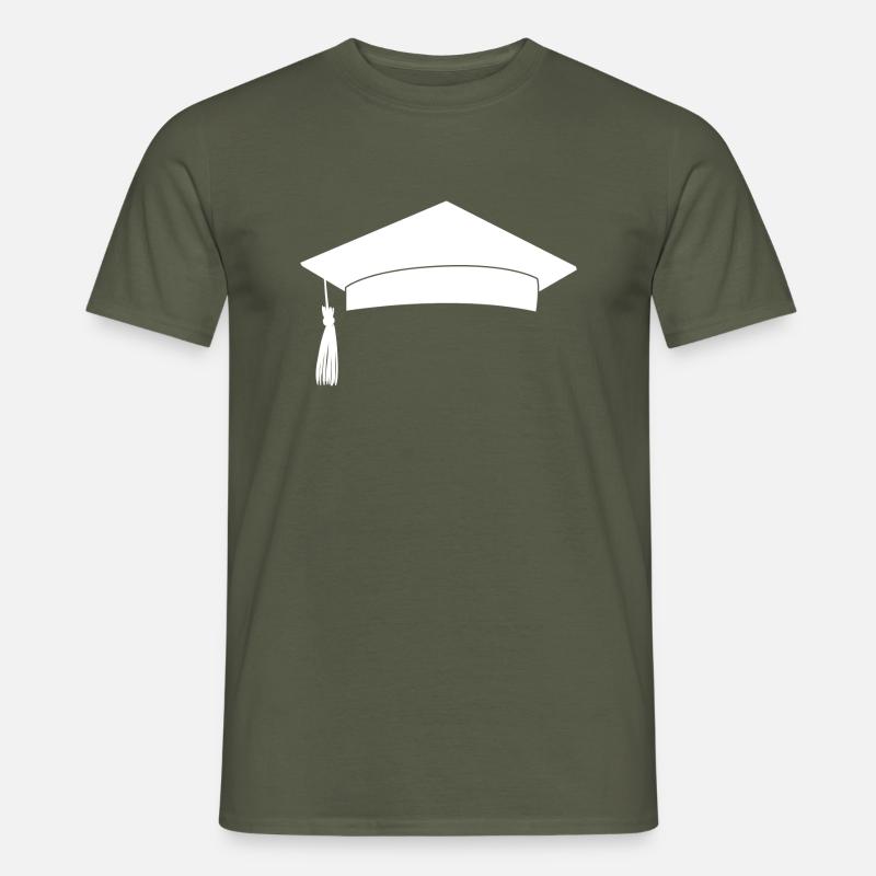Phd Doktortitel Student Geschenk - Männer T-Shirt - Militärgrün