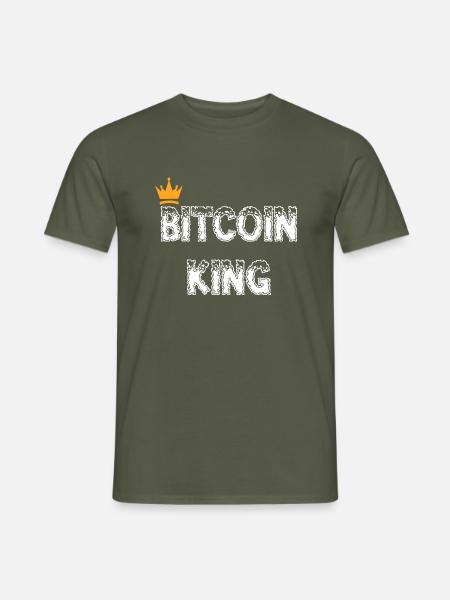 Bitcoin Trading Crypto Stocks - T-shirt homme - vert militaire