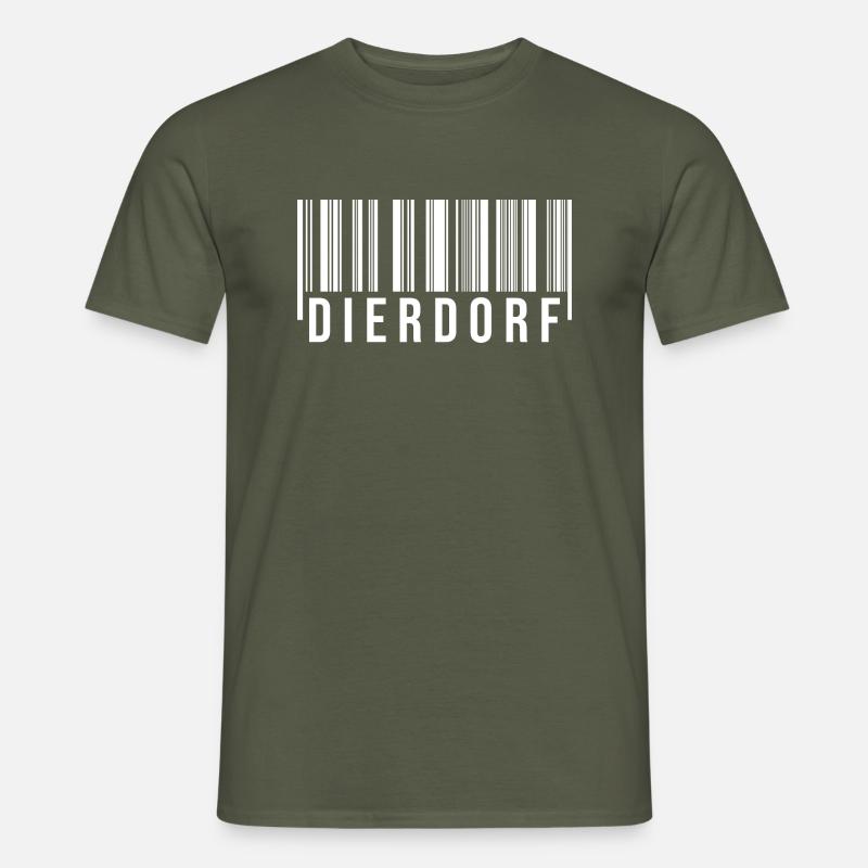 Dierdorf Westerwald - Männer T-Shirt - Militärgrün