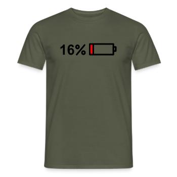 Endlich 16! Happy 16! Sweet 16! - Männer T-Shirt - Militärgrün - Vorne - AI Model Male 178 light (178cm)