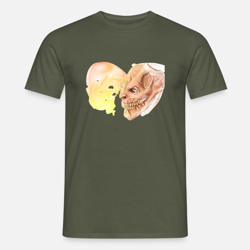 Krampus Percht Devil 2320 - Men’s T-shirt - military green