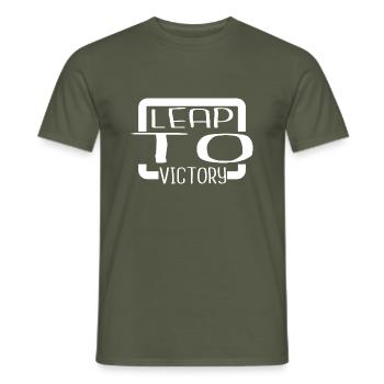 cadeau d’anniversaire idée de cadeau manège à sensations fortes - T-shirt homme - vert militaire - Devant - AI Model Male 178 light (178cm)