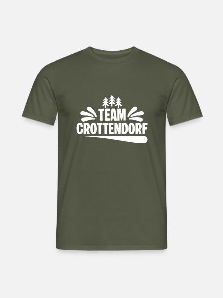 Team Crottendorf - Männer T-Shirt - Militärgrün