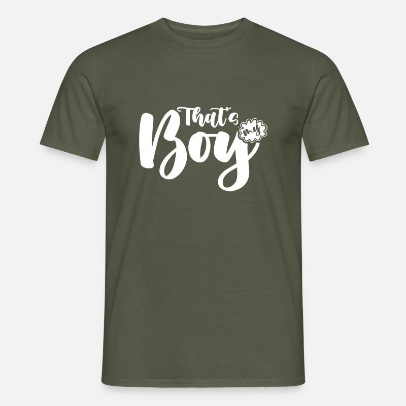 thatsmyboy - Männer T-Shirt - Militärgrün