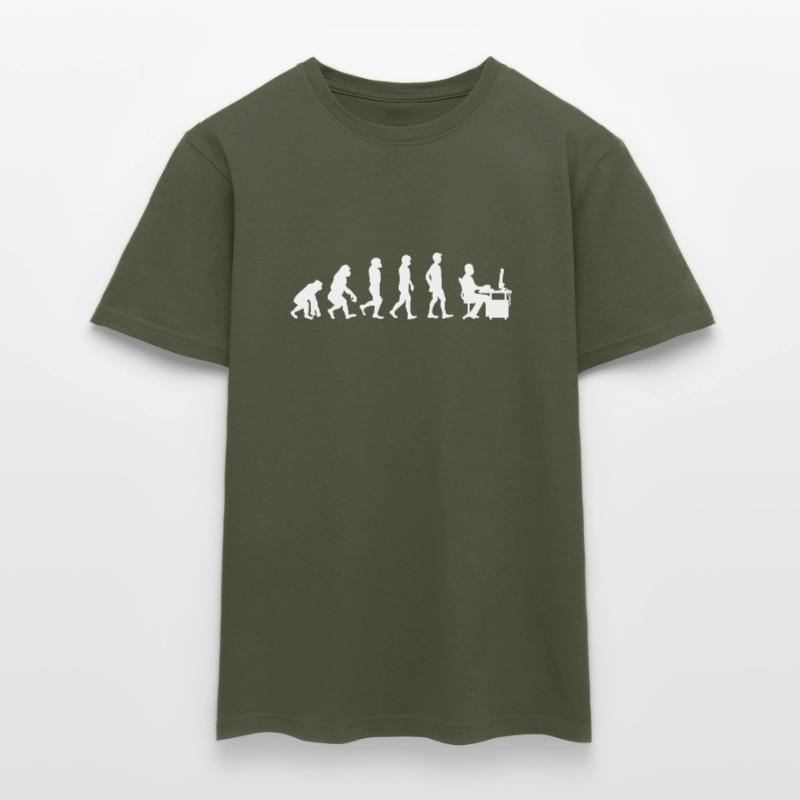 Evolution de l’homme - Evolution Computer Gaming T-shirt homme