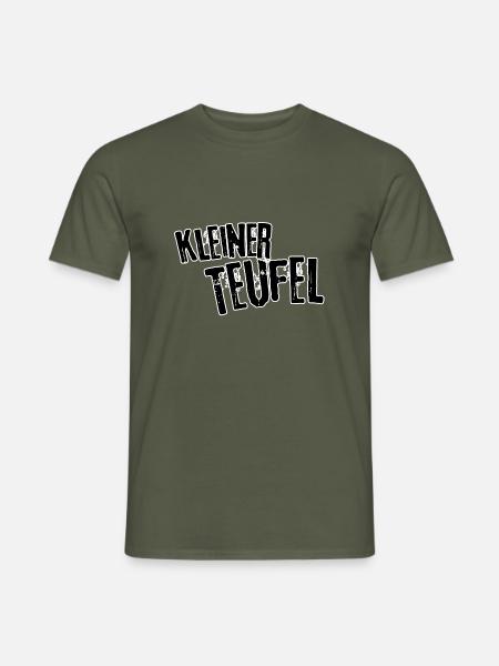 Kleiner Teufel - Männer T-Shirt - Militärgrün