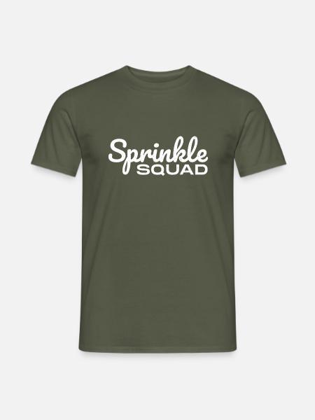 Sprinkle Squad - Lustiges Donut Geschenk - Männer T-Shirt - Militärgrün