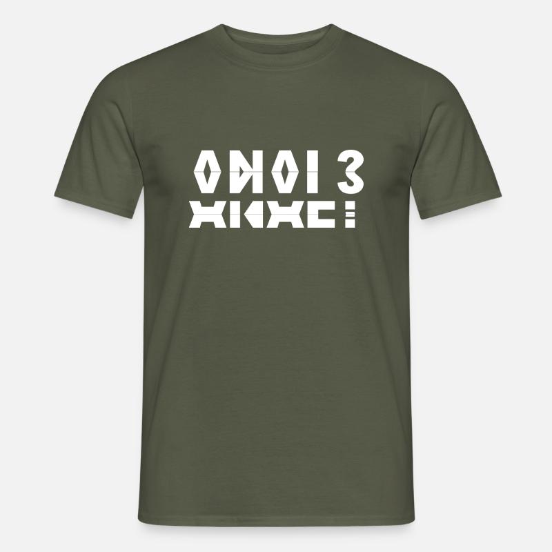 Anal? - Männer T-Shirt - Militärgrün