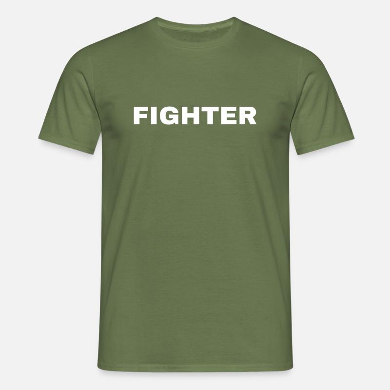 Kampfly - T-shirt til herrer - armygrøn