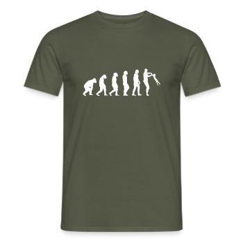 Vatertag Daddy Kind Dad Familie Papa Tochter - Männer T-Shirt - Militärgrün - Vorne - AI Model Male 178 light (178cm)